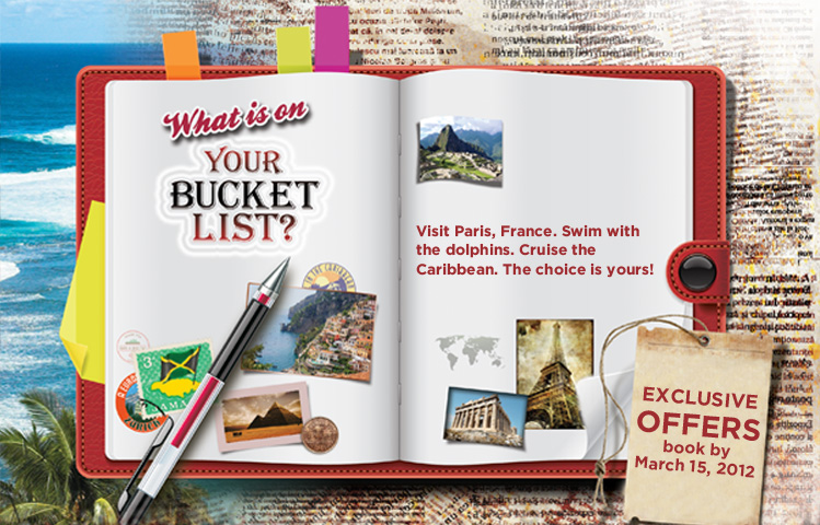 What is on your bucket list?