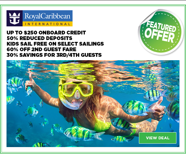 Featured Offer: Royal Caribbean