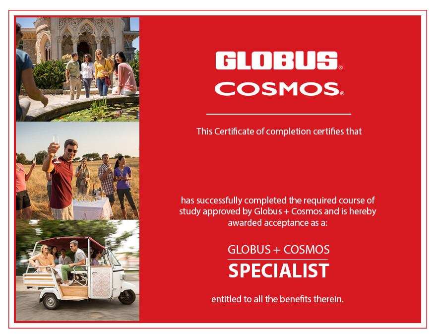 Globus Specialist Certificate