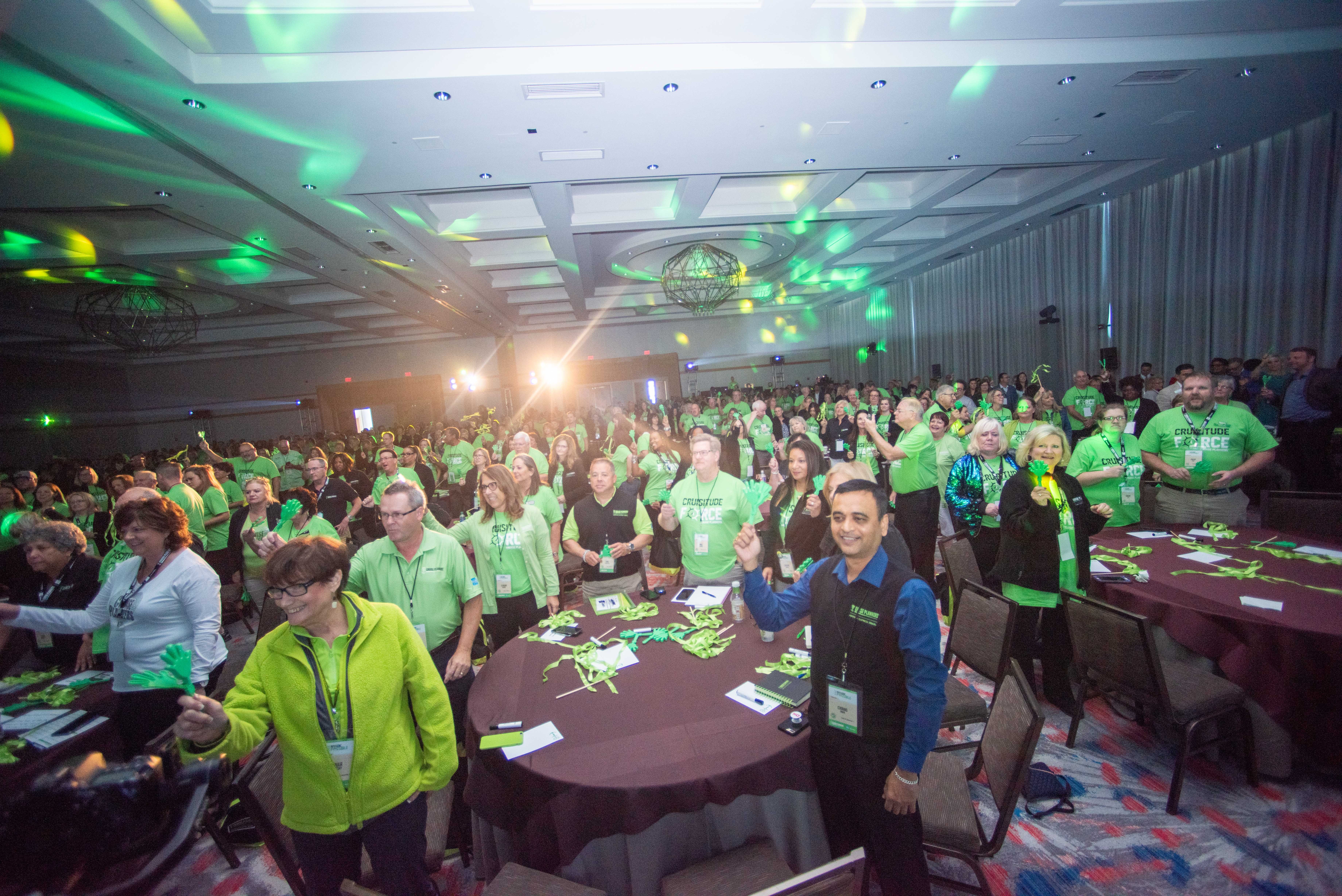 More than 700 Cruise Planners travel advisors and hundreds of travel partners attend Cruise Planners annual Convention in Hollywood, Fla.