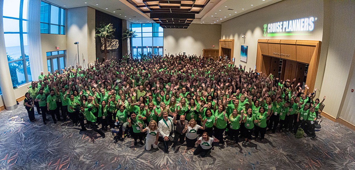 Cruise Planners Annual Convention 2019 with more than 700 travel advisors at The Diplomat Beach Resort in Hollywood, FL