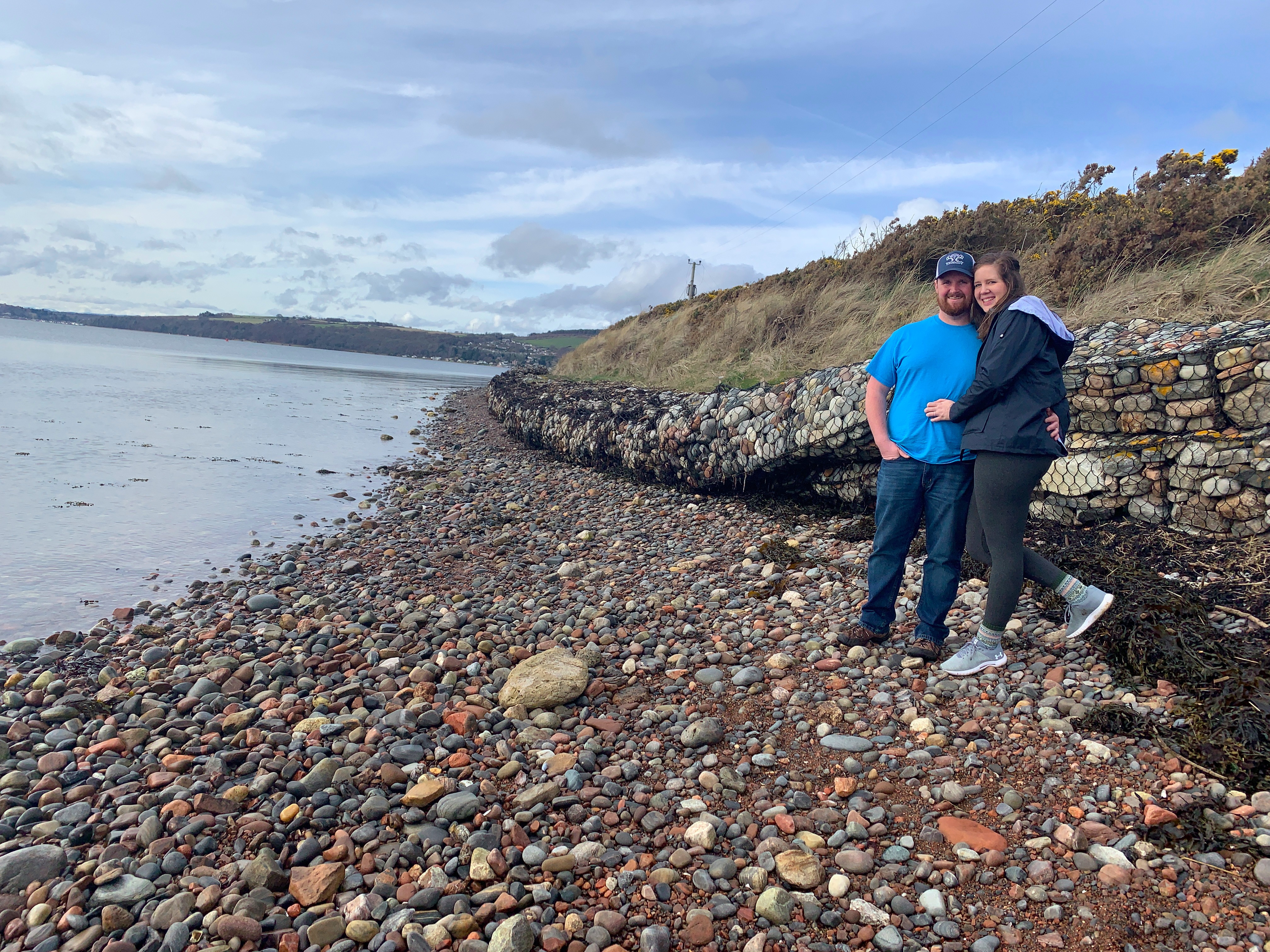 Zeb and I in Scotland