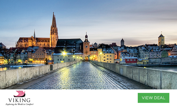 Viking: Cruise Planners Exclusive: $150 shipboard credit per stateroom on 2020 Grand European Tour departures • Special cruise fares, plus up to free air