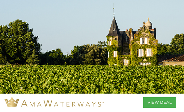 AmaWaterways: Cruise Planners Exclusive: Free prepaid gratuities on select sailings • Plus, upgrade to a balcony or suite and receive additional perks such as onboard credit, airport transfers and more