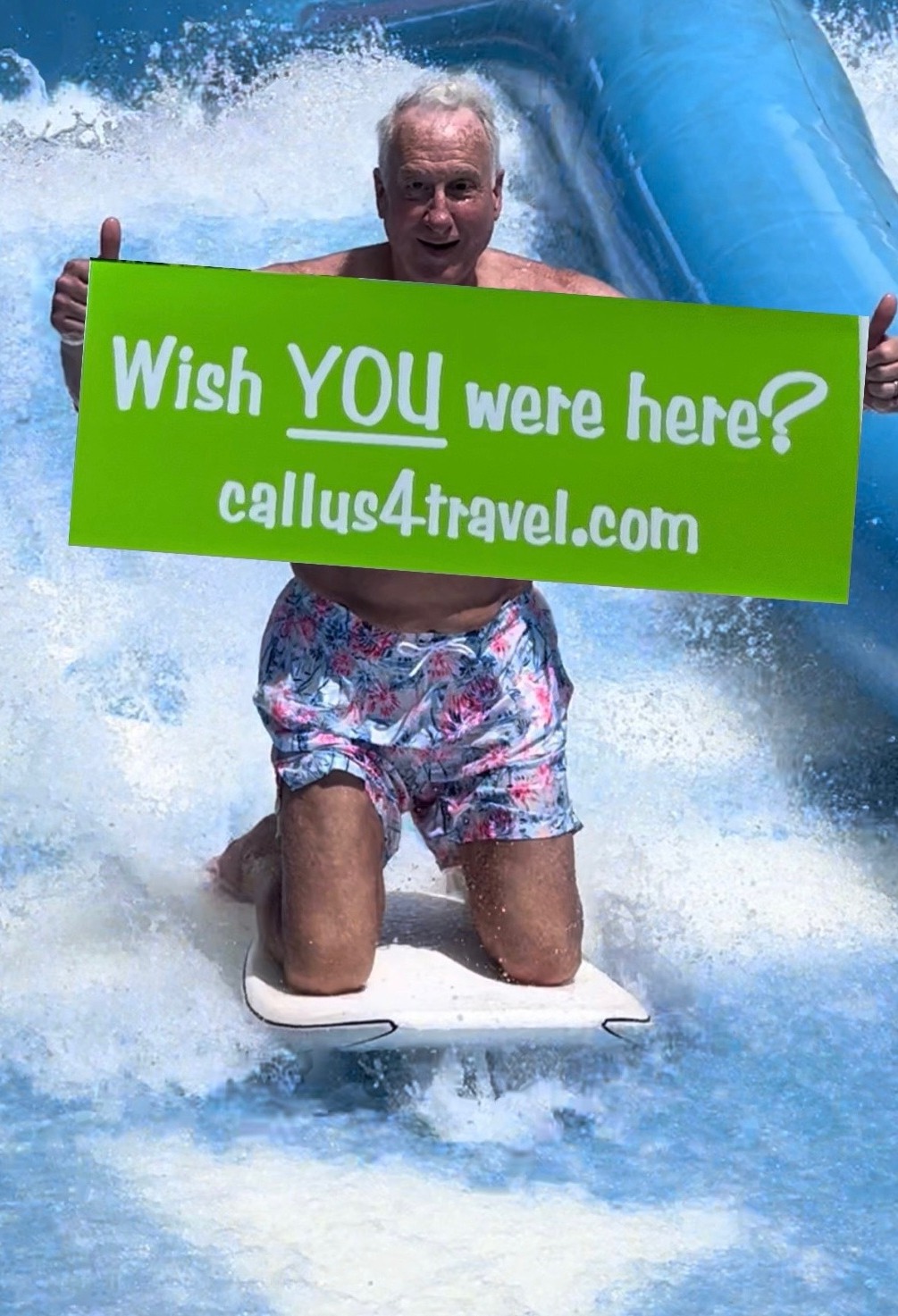 Steve on Flow Rider